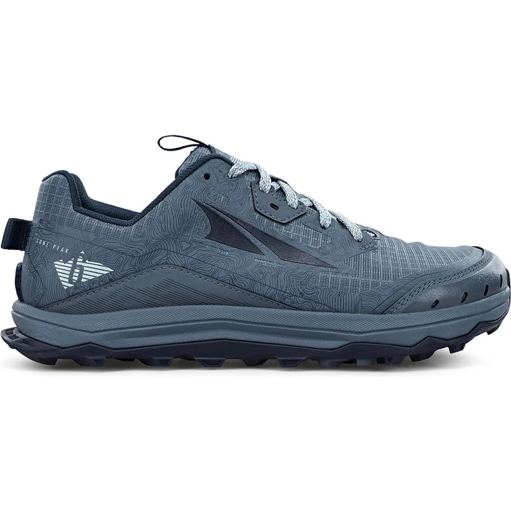 Altra Lone Peak 6 Sneakers in Navy/Light Blue in Size 10 Wide